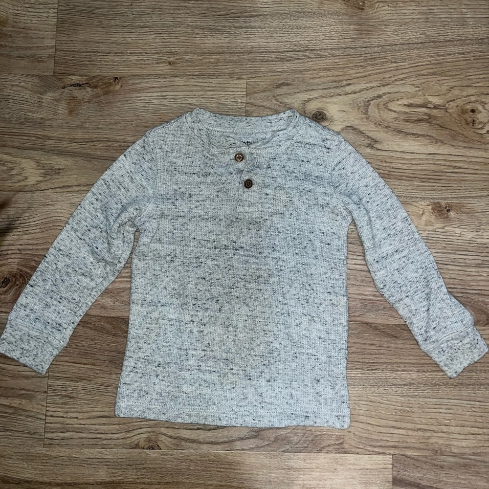 2T Grey Long-sleeve Shirt